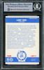 Larry Bird Autographed 1987-88 Fleer Stickers Card #4 Boston Celtics Beckett BAS #14612411