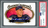 Jasson Dominguez Autographed 2020 Upper Deck Goodwin Champions Rookie Card #95 New York Yankees Auto Grade Gem Mint 10 PSA/DNA Stock #215454