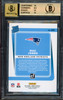 Mac Jones Autographed 2021 Donruss Rookie Card #255 New England Patriots BGS 10 Auto Grade Gem Mint 10 Beckett BAS #15297162
