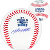 Martin Maldonado Autographed Official 2022 World Series MLB Baseball Houston Astros Beckett BAS Witness Stock #215404