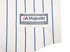 Milwaukee Brewers Christian Yelich Autographed White Pinstripe Majestic Jersey Size L "Brew Crew" JSA Stock #215532