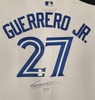 Toronto Blue Jays Vladimir Guerrero Jr. Autographed White Majestic Size XXL Jersey JSA #PP61776
