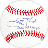 Scott Rolen Autographed Official MLB Baseball St. Louis Cardinals "2006 WS CHAMPS" Beckett BAS Witness Stock #215688