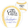 Dave Concepcion Autographed Official Gold Glove Logo MLB Baseball Cincinnati Reds "5X Golden Glove" Beckett BAS Witness Stock #215694