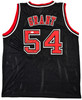 Chicago Bulls Horace Grant Autographed Black Jersey "4x Champs" JSA Stock #215706