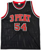 Chicago Bulls Horace Grant Autographed Black Jersey "4x Champs" JSA Stock #215706