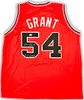 Chicago Bulls Horace Grant Autographed Red Jersey "4x Champs" JSA Stock #215707