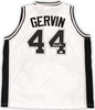 San Antonio Spurs George Gervin Autographed White Jersey JSA Stock #215714