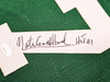 Boston Celtics Nate "Tiny" Archibald Autographed Green Jersey "HOF 91" JSA Stock #215715