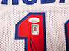 Detroit Pistons Dennis Rodman Autographed White Jersey JSA Stock #215731