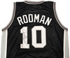 San Antonio Spurs Dennis Rodman Autographed Black Jersey JSA Stock #215732