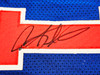 Detroit Pistons Dennis Rodman Autographed Blue Jersey JSA Stock #215741