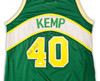 Seattle Supersonics Shawn Kemp Autographed Green Jersey JSA Stock #215745
