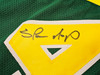 Seattle Supersonics Shawn Kemp Autographed Green Jersey JSA Stock #215745