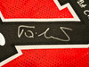 Chicago Bulls Toni Kukoc Autographed Red Jersey "3x NBA Champ" JSA Stock #215747