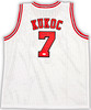Chicago Bulls Toni Kukoc Autographed White Jersey "3x NBA Champ" JSA Stock #215749