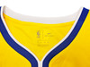 Golden State Warriors Stephen Curry Autographed Yellow Nike Swingman Jersey Size 52 Beckett BAS QR Stock #215828