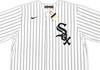 Chicago White Sox Frank Thomas Autographed White Pinstripes Nike Jersey Size XL Beckett BAS Witness Stock #215871