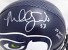 Malcolm Smith Autographed Seattle Seahawks Super Bowl Full Size Helmet "SB XLVIII MVP" MCS Holo #33135