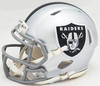 Tyree Wilson Autographed Las Vegas Raiders Silver Speed Mini Helmet Beckett BAS Witness Stock #215908