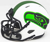 Devon Witherspoon Autographed Seattle Seahawks Lunar Eclipse White Speed Mini Helmet MCS Holo Stock #216010