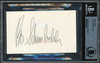 Bo Schembechler Autographed 3x5 Index Card Michigan Wolverines Beckett BAS #15502247