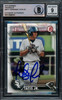 Fernando Tatis Jr. Autographed 2016 Bowman Prospects Rookie Card #BP17 San Diego Padres Auto Grade Mint 9 Beckett BAS #15686333