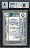 Ichiro Suzuki Autographed 2001 Fleer Legacy Rookie Card #101 Seattle Mariners BGS 8.5 Auto Grade Gem Mint 10 #261/799 Beckett BAS #15681278