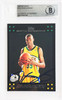 Kevin Durant Autographed 2007-08 Topps Rookie Card #112 Seattle Sonics On Card Beckett BAS #15500184
