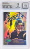 Drew Brees Autographed 2001 eTopps Rookie Card #125 San Diego Chargers BGS 9 Auto Grade Gem Mint 10 Beckett BAS #15681940