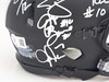 Ohio State QB Quarterback Legends Autographed Black Speed Mini Helmet With 6 Signatures Including Troy Smith Beckett BAS Witness Stock #216713