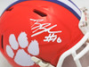 Ben Boulware Autographed Clemson Tigers Orange Speed Mini Helmet MCS Holo Stock #216122