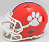 Ben Boulware Autographed Clemson Tigers Orange Speed Mini Helmet MCS Holo Stock #216122