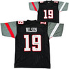 Texas Tech Red Raiders Tyree Wilson Autographed Black Jersey "Guns Up" Beckett BAS Witness Stock #215902