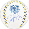 Salvador Perez Autographed Official 2016 All Star Game Logo Game Baseball Kansas City Royals Beckett BAS Witness Stock #216042