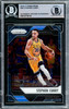 Stephen Curry Autographed 2016-17 Panini Prizm Card #281 Golden State Warriors Beckett BAS Stock #216843