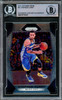 Stephen Curry Autographed 2017-18 Panini Prizm Card #41 Golden State Warriors Beckett BAS Stock #216844
