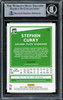 Stephen Curry Autographed 2020-21 Donruss Optic Card #17 Golden State Warriors Beckett BAS Stock #216853