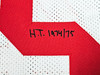 Ohio State Buckeyes Archie Griffin Autographed White Jersey "HT 1974/75" Beckett BAS Witness Stock #216728
