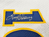 Golden State Warriors Chris Mullin, Tim Hardaway & Mitch Richmond Autographed White Jersey Run TMC "HOF" Beckett BAS Witness Stock #216816