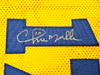 Golden State Warriors Chris Mullin, Tim Hardaway & Mitch Richmond Autographed Yellow Jersey Run TMC Beckett BAS Witness Stock #216823