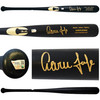 Aaron Judge Autographed Matte Flat Black Chandler Bat New York Yankees MLB Holo & Fanatics Holo Stock #216951
