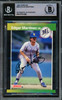 Edgar Martinez Autographed 1989 Donruss Card #645 Seattle Mariners Beckett BAS #15781096