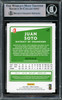 Juan Soto Autographed 2020 Donruss Variations Card #162 New York Yankees Beckett BAS #15781583