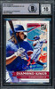 Vladimir Guerrero Jr. Autographed 2022 Donruss Diamond Kings Card #4 Toronto Blue Jays Auto Grade Gem Mint 10 Beckett BAS #15773064