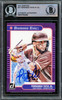 Fernando Tatis Jr. Autographed 2021 Donruss Diamond Kings Card #27 San Diego Padres Beckett BAS #15782248