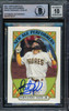 Fernando Tatis Jr. Autographed 2021 Topps Heritage New Age Performers Card #NAP-5 San Diego Padres Auto Grade Gem Mint 10 Beckett BAS #15775177