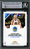 Stephen Curry Autographed 2018-19 Panini National Convention Card #43 Golden State Warriors Beckett BAS #15779273
