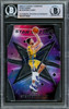 Stephen Curry Autographed 2020-21 Donruss Clearly Star Gazing Card #8 Golden State Warriors Beckett BAS #15779387