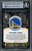 Stephen Curry Autographed 2020-21 Donruss Optic Silver Prizm Card #3 Golden State Warriors Beckett BAS #15779513